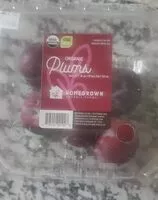 Mängden socker i Plums