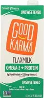 Mängden socker i Flax milk with omega protein unsweetened