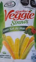 Mängden socker i Garden Veggie Straws