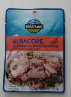 Mängden socker i Albacore wild tuna with sweet chili pepper