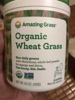 Mängden socker i Organic wheat grass
