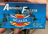 Mängden socker i Anchovy fillet