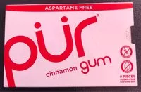 Mängden socker i Cinnamon Gum
