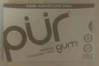 Mängden socker i Chocolate Mint Gum