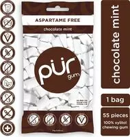 Mängden socker i Chocolate Mint Gum