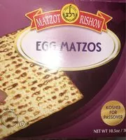 Mängden socker i Matza Aux Oeufs