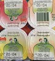 Mängden socker i Yaourt aromatisé
