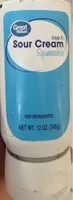 Mängden socker i Sour Cream
