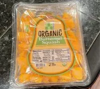 Mängden socker i Organic Butternut Squash