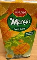 Mängden socker i Mango fruit drink
