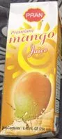 Mängden socker i Premium mango juice