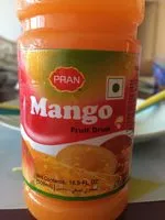 Mängden socker i Mango fruit drink