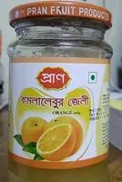 Mängden socker i প্রান কমলালেবুর জেলী