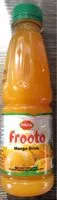 Mängden socker i Pran Frooto Mango Juice