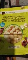 Mängden socker i Coop Macadamianüsse