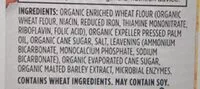 Mängden socker i Organic Golden Round Crackers