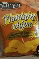 Mängden socker i Plantain chips