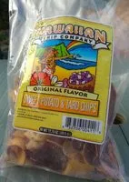 Mängden socker i Chips patates douces et taro