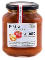 Mängden socker i Matiz - Paella Sofrito - Tomato Cooking Base, 12.3oz (350g) Jar