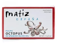 Mängden socker i Pulpo octopus in spanish olive oil