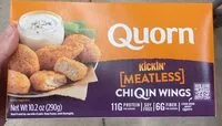 Mängden socker i Kickin Meatless chiqin wings