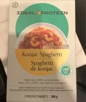 Mängden socker i Spaghetti de konjac