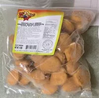 Mängden socker i Breaded Fully Cooked Chicken Breast Nuggets