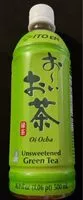 Mängden socker i Oi Ocha Unsweetened Green Tea