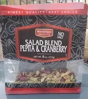 Mängden socker i Salad Blend Pepita and Cranberry