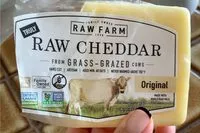 Mängden socker i Raw cheddar