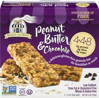 Mängden socker i Peanut butter chocolate granola bars