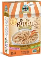 Mängden socker i Gluten free nongmo instant oatmeal