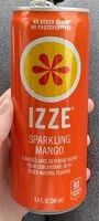 Mängden socker i sparkling mango