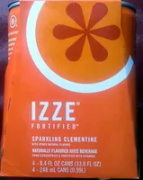 Mängden socker i Sparkling Clementine