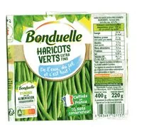 Mängden socker i Haricots Verts Extra-Fins