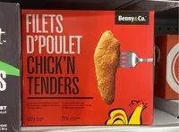 Mängden socker i Filets de poulet
