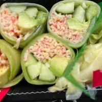 Mängden socker i Spicy crab cucumber roll