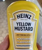 Mängden socker i Yellow mustard