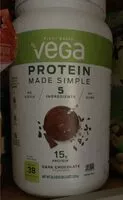 Mängden socker i Vega protien made simple