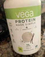 Mängden socker i Vega Protein Made Simple