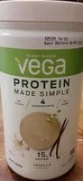 Mängden socker i Plant-Based Vega Protein Powder