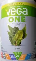 Mängden socker i Vega One Plain Unsweetened