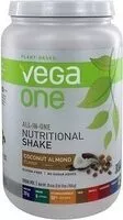Mängden socker i One, All-In-One Nutritional Shake Drink Mix, Coconut Almond