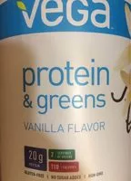 Mängden socker i Protein and green vanilla flavor
