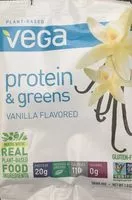 Mängden socker i Protein & greens drink mix