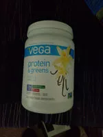 Mängden socker i protein & greens Vanilla
