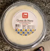 Mängden socker i Queso de mano