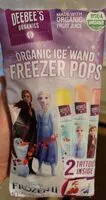 Mängden socker i Organic Ice Wand Freezer Pops