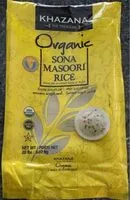 Mängden socker i Sona Masoori Rice