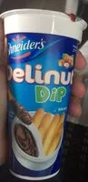 Mängden socker i Delinut Dip Tripack Shneider's